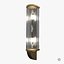 Art Deco Style Brass And Glass Wall Sconce