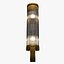 Art Deco Style Brass And Glass Wall Sconce