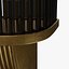 Art Deco Style Brass And Glass Wall Sconce