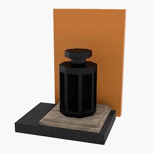 3D perfume bottle model