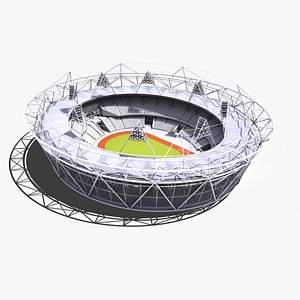 london olympic stadium 3d model