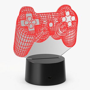 Illusion Lamp Gamepad Red