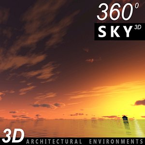 3d sky clouds