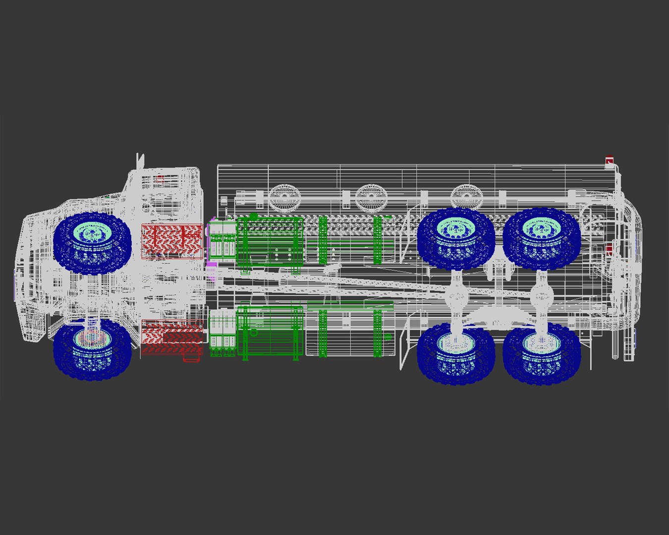Cistern Truck Model - TurboSquid 1961741