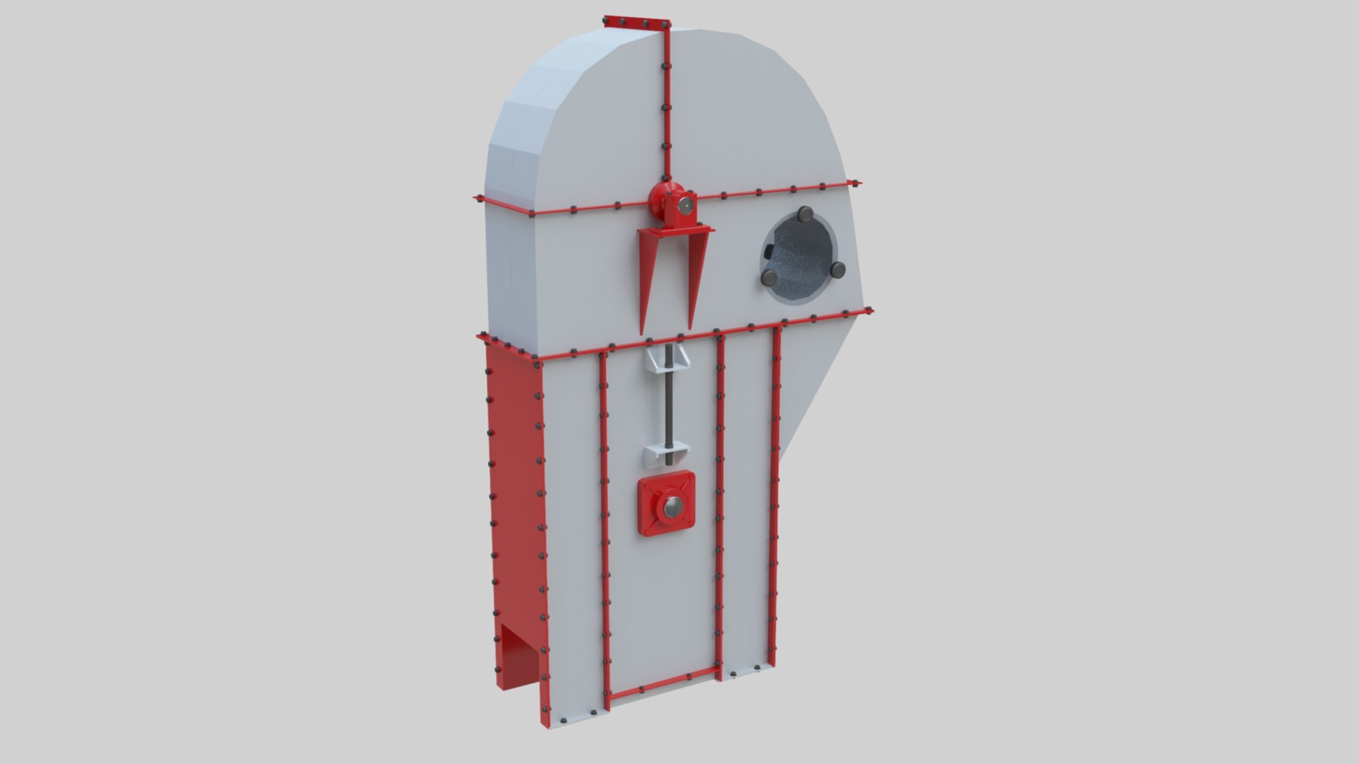 3D Bucket Elevator - Wheat Grain Flour Milling Machine - TurboSquid 1962859
