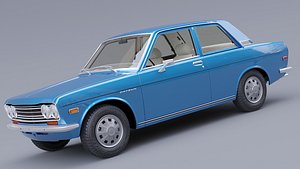 1970 Nissan Datsun 510 3D model