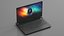 Gaming Laptop Alienware M15 R7 Turned On