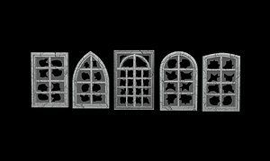 broken windows Low-poly