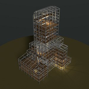Industrial tower 24i01 3D