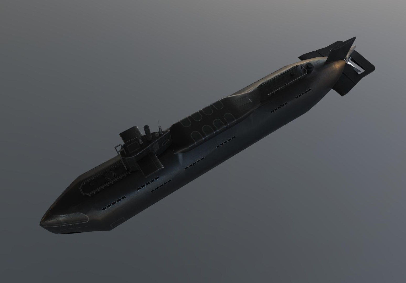 Dxf Russian Nuclear Submarine