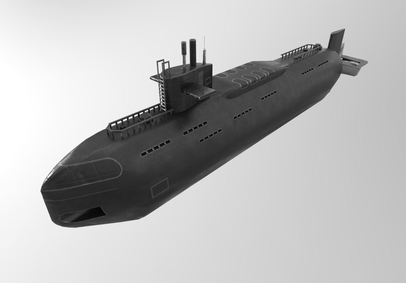 Dxf Russian Nuclear Submarine