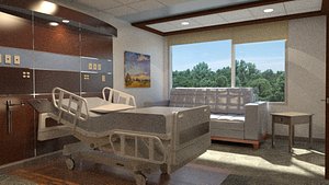 Patient Room 275 SF