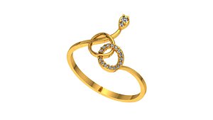 Ring jewellery model