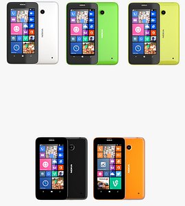 3d nokia lumia 630 635