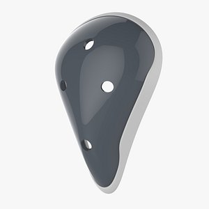 3D athletic protective cup model