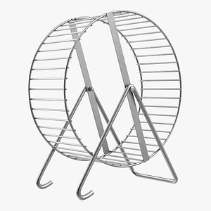 3D metal hamster wheel