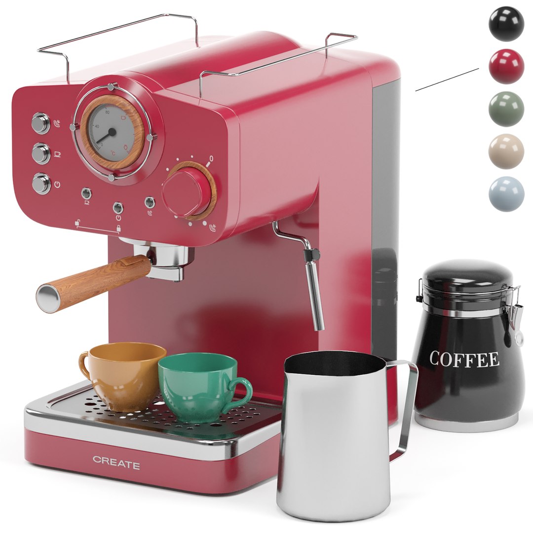 3D CREATE coffee espresso machine https://p.turbosquid.com/ts-thumb/A7/MqRO0d/Gs/02/jpg/1748496413/1920x1080/fit_q87/e59b93fc64ab9416262767a69feb6c9ea7bbc309/02.jpg