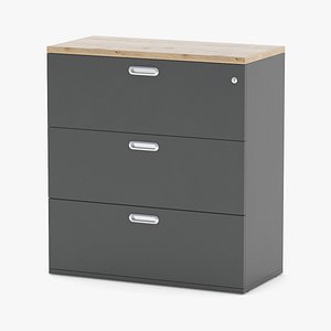 3D storage cabinet herman model