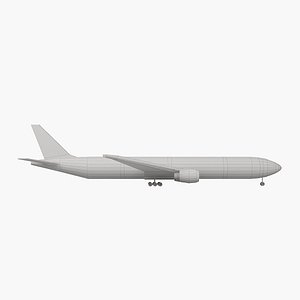 boeing 777 - 300 3D model