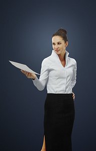 foreground characters people 3D model