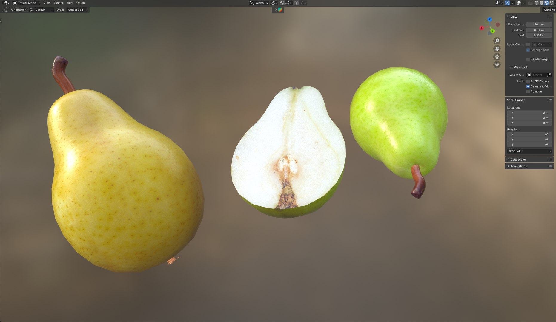 3D model Pear Fruit https://p.turbosquid.com/ts-thumb/A7/UyMxsb/uj/6/jpg/1778854165/1920x1080/fit_q87/42423bc9ceae5a6a7dbd2005a19ad973b82479f5/6.jpg
