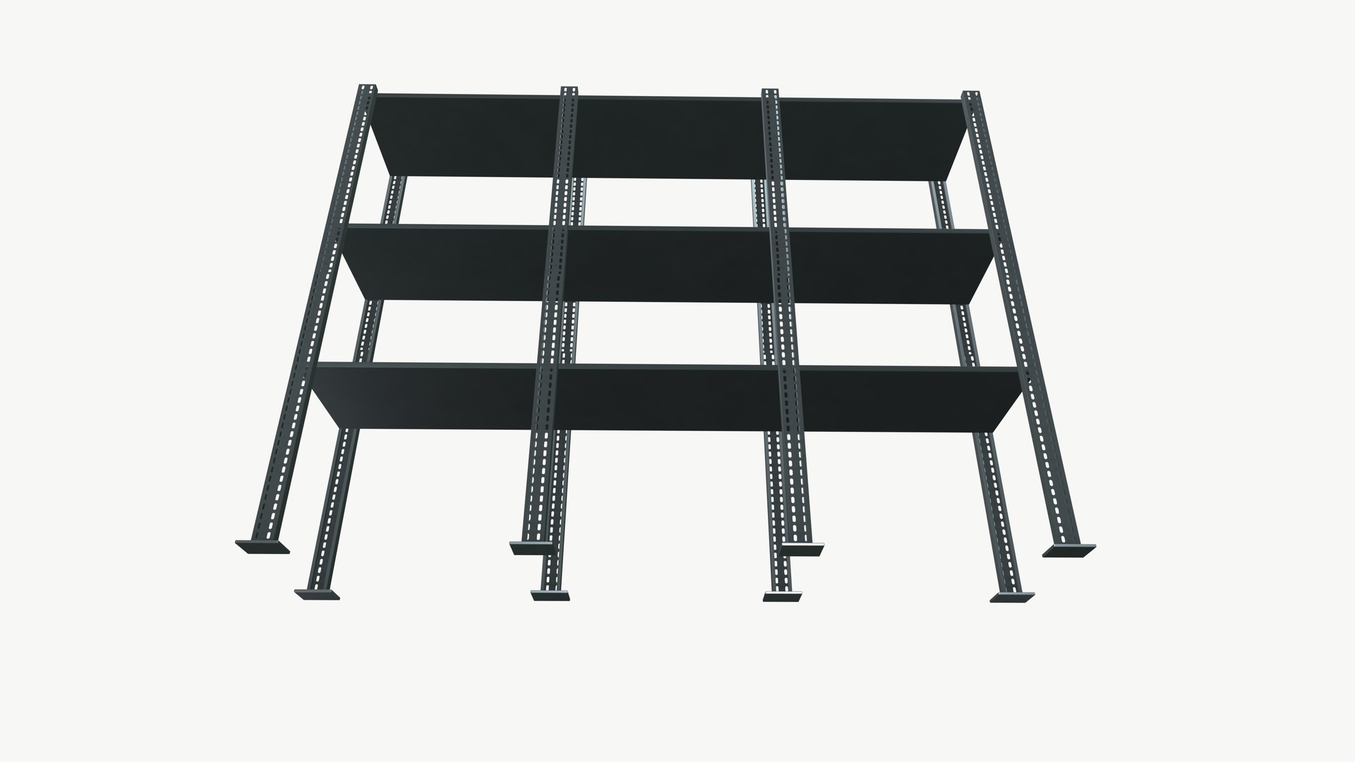 3D Industrial Rack Model - TurboSquid 2429527