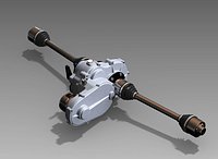 DSR Gearbox 3D CAD