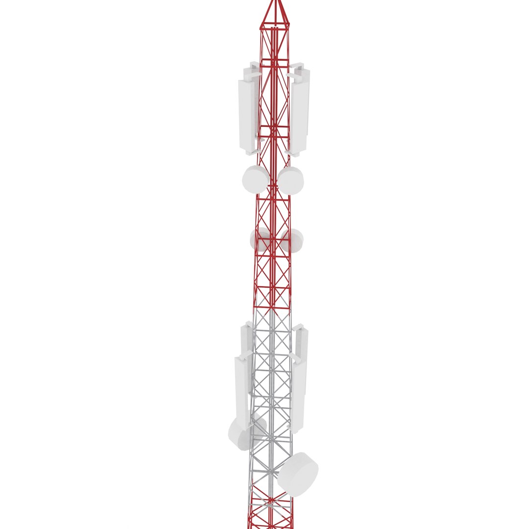 3D BTS Radio Tower - TurboSquid 1764114