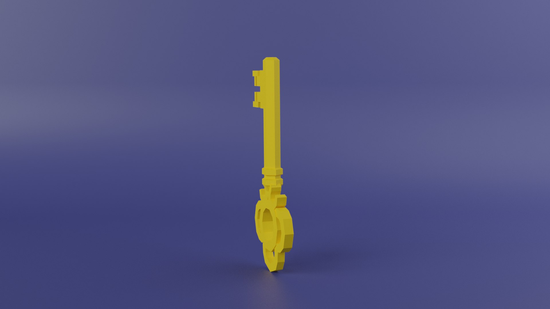 3D Model Gold Key - TurboSquid 1991802
