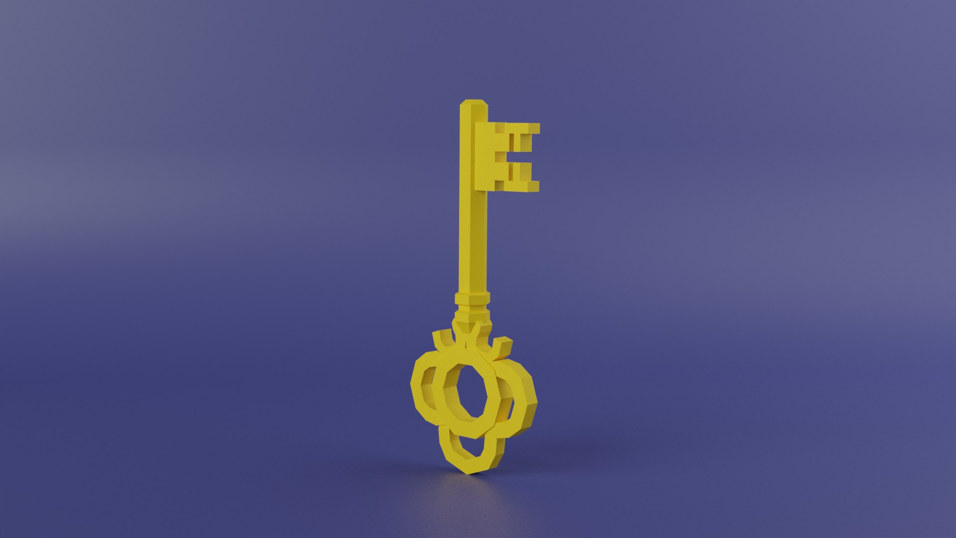 3D Model Gold Key - TurboSquid 1991802