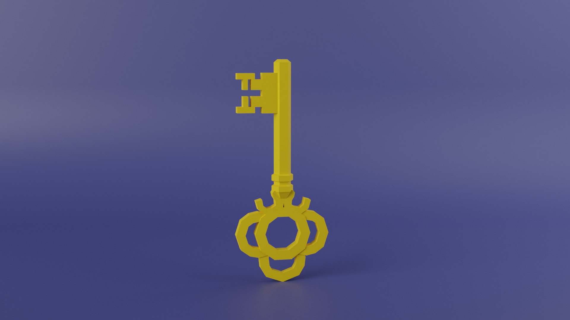 3D Model Gold Key - TurboSquid 1991802