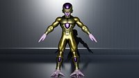 Golden Frieza low-poly
