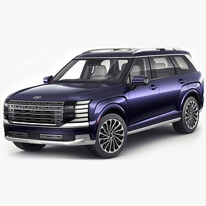 3D Hyundai Palisade 2026 model