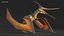 pteranodon rig animation model