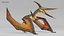 pteranodon rig animation model