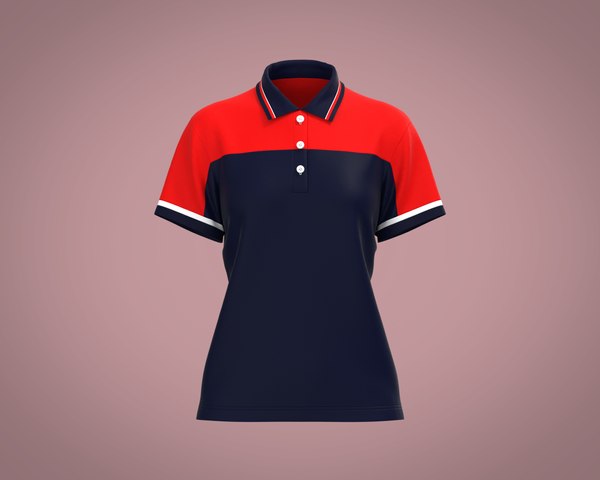 Blusa Polo Outfit Con Polo Rojo Mujer Tommy Hilfiger Polo Mujer