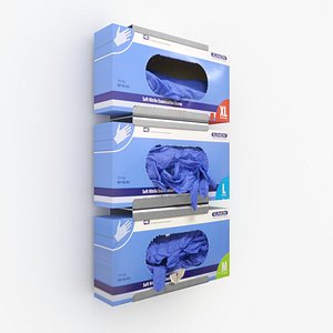 latex gloves wall-mount