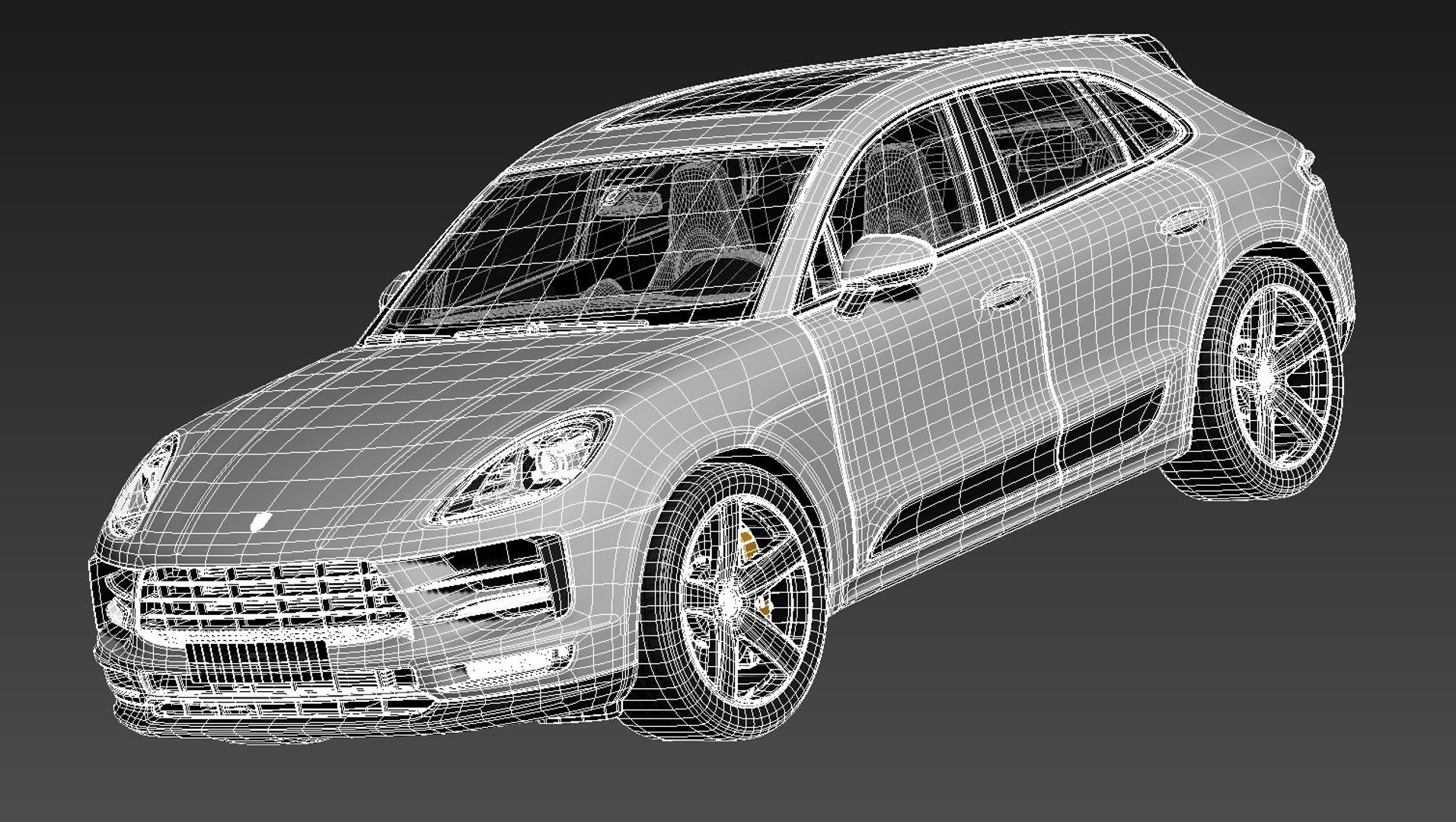 Porsche macan 2020 3D model - TurboSquid 1385654