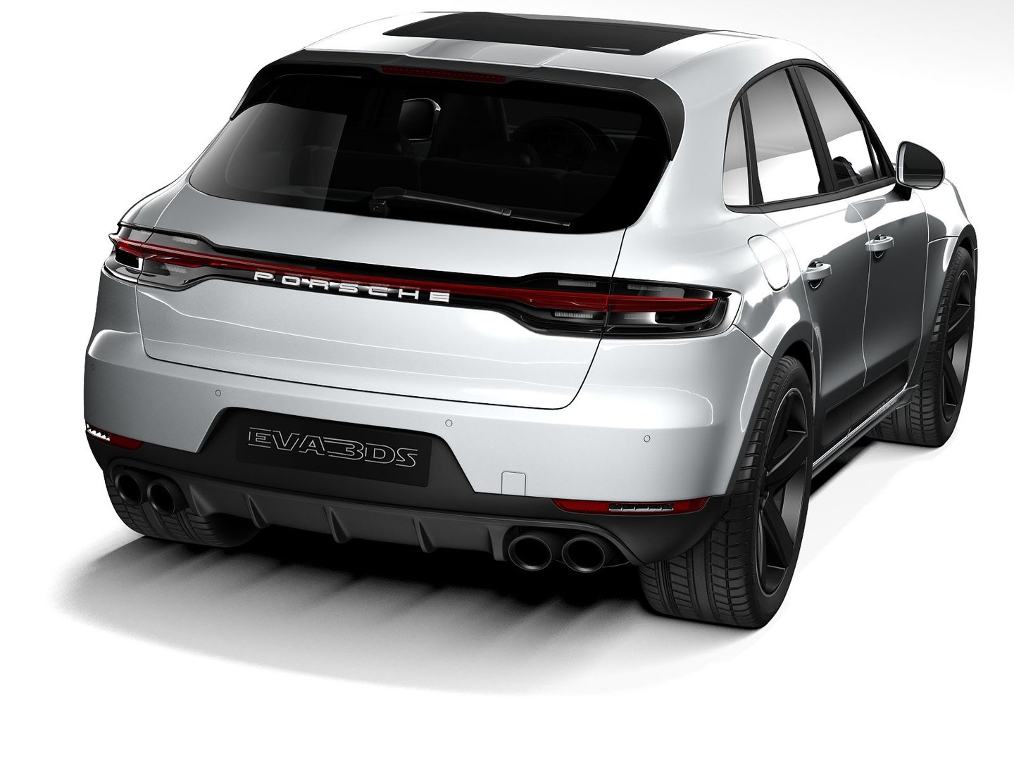 Porsche macan 2020 3D model - TurboSquid 1385654