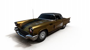 Low poly Bentley with 4K PBR Texture