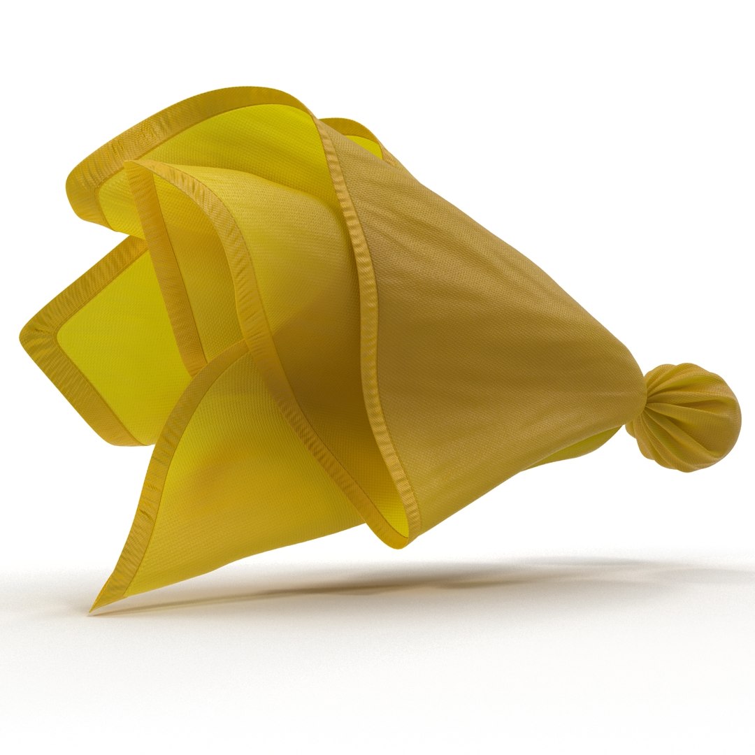 Football Penalty Flag Yellow 5 3D Model ~ 3D Model #90655218