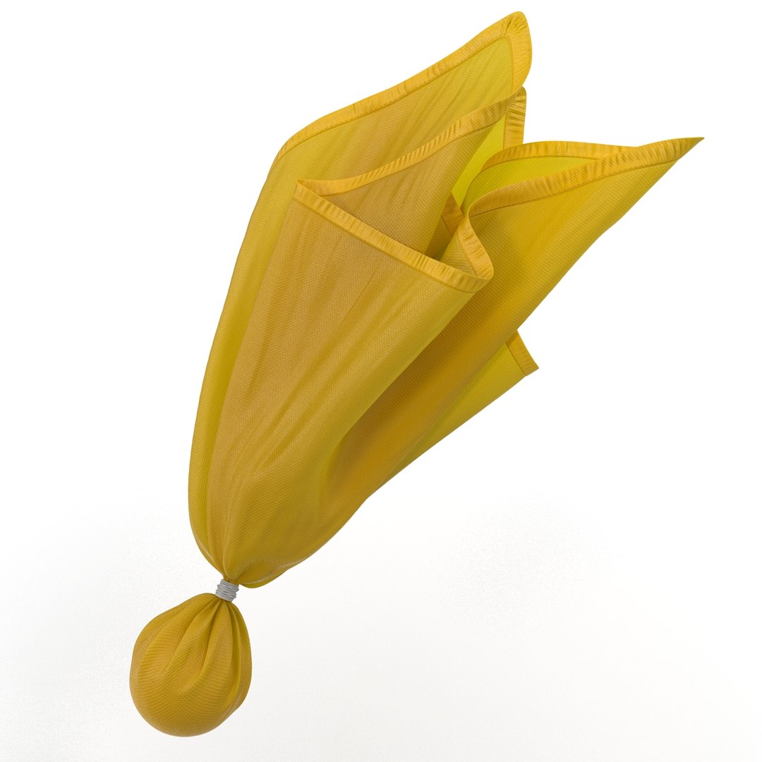 Football Penalty Flag Yellow 3 3D Model ~ 3D Model #90655642