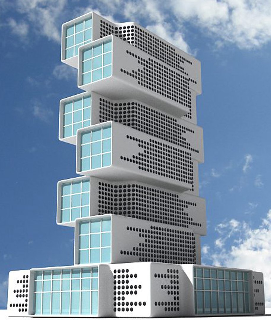 3d Max Building 01