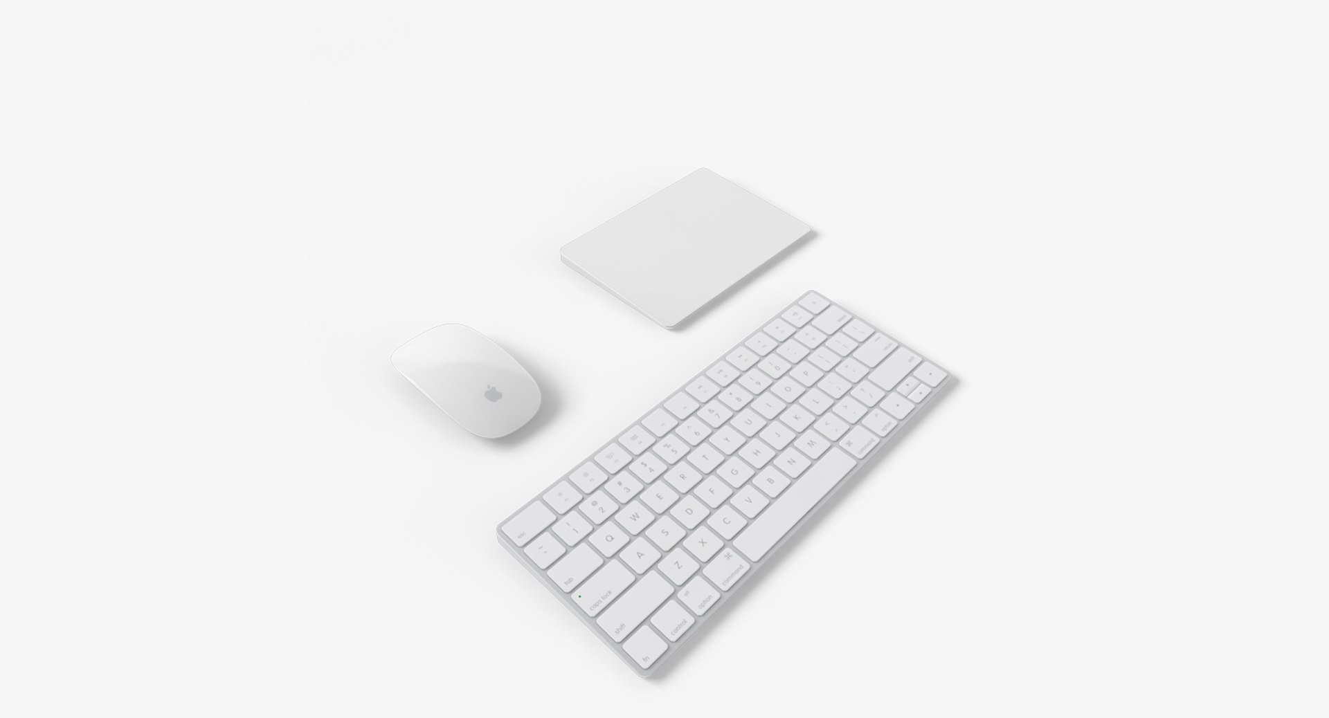2015 Peripheral Apple Keyboard 3d Model