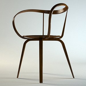 3dsmax george nelson pretzel chair vitra