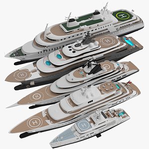 3D Collection Yacht Bay Two
