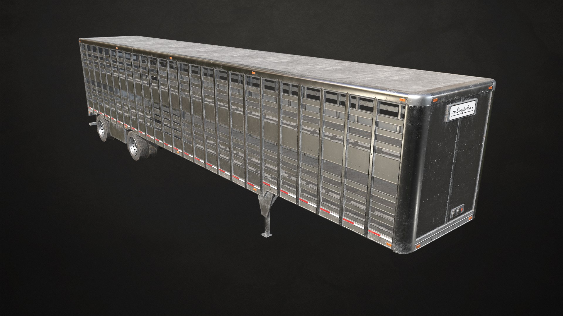 3D model Semi Truck Livestock Trailer - Low Poly https://p.turbosquid.com/ts-thumb/A8/1PfhXV/Di/semitrucklivestocktrailer_09/jpg/1729162446/1920x1080/fit_q87/e08f5177e85d4c7a510327d982f3c35047b5fde2/semitrucklivestocktrailer_09.jpg