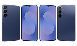 Samsung Galaxy S25 FE Navy 3D model