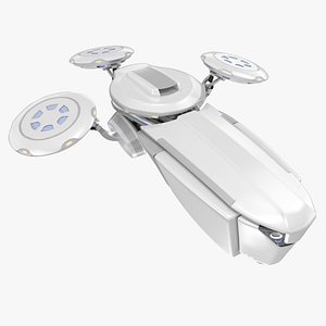 Sci-Fi Futuristic Drone