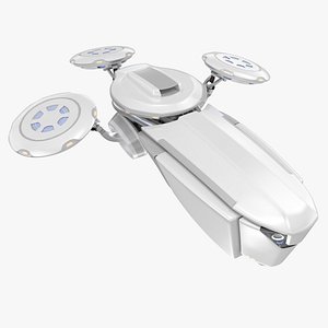 Sci-Fi Futuristic Drone